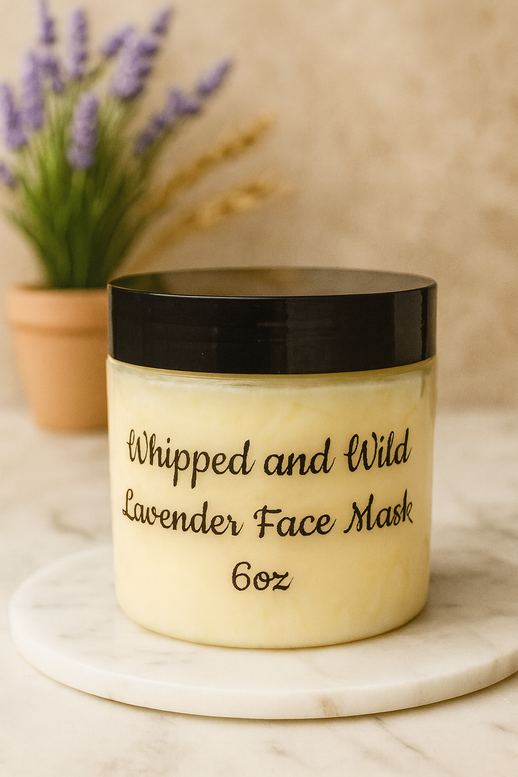 Lavender Face Mask