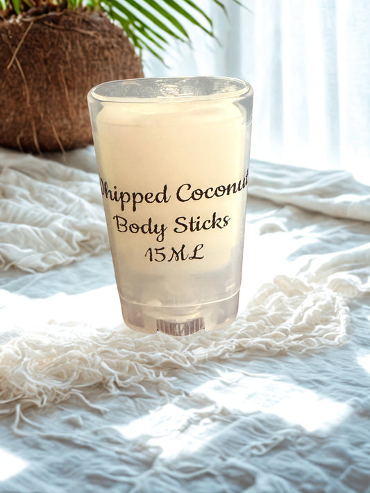 Whipped coconut body stick