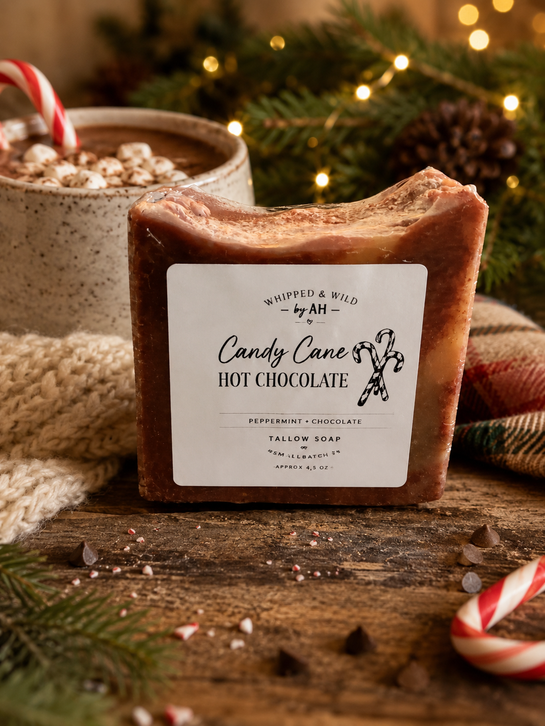 Candy Cane Hot Chocolate