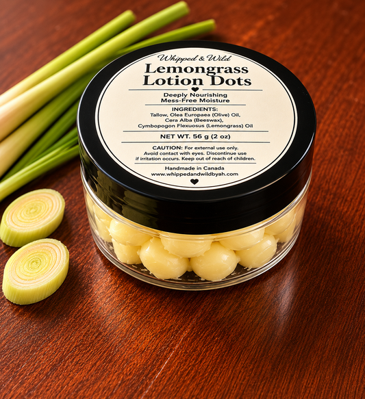 Lemongrass Lotion Dots